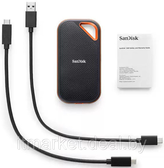 Внешний жесткий диск SSD 1Tb SanDisk Extreme Pro Portable V2 (SDSSDE81-1T00-G25) - фото 3 - id-p222345508