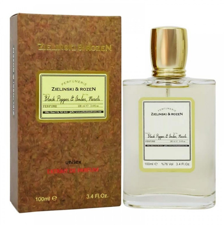 Zielinski & Rozen Black Pepper & Amber,Neroli / Extrait de Parfum 100 ml