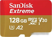 Карта памяти SanDisk Extreme SDSQXAA-128G-GN6MA microSDXC 128GB
