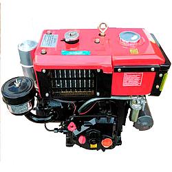 Дизельный двигатель R192NDL (Аналог HONDA) 12 л.с. вал 25 мм под мотоблок типа G-185, G-192 cо стартером