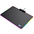 Коврик для мыши Игровой Havit MP909, RGB подсветка, пластик, Черный, фото 2