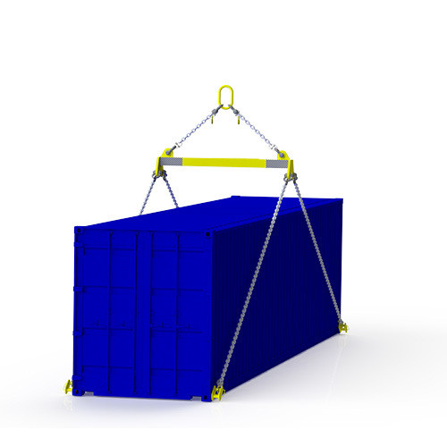Траверса линейная для 20 и 40 футового контейнера TLKK 30, г/п 30000 кг, РОМЕК - фото 2 - id-p222360464