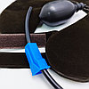 Ортопедический надувной воротник (подушка - массажер для шеи) с грушей  Cervical Neck Trаction Device три, фото 2