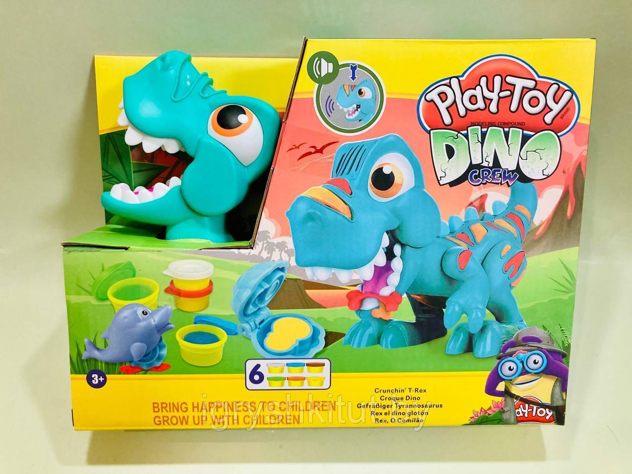 Набор для лепки "Динозавр", аналог Play Doh - фото 2 - id-p222364377