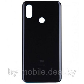 Задняя крышка (стекло) для Xiaomi Mi 8 международная версия (черный)
