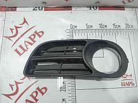 Заглушка (решетка) в бампер передний Skoda Fabia 1 (6Y0853665F)