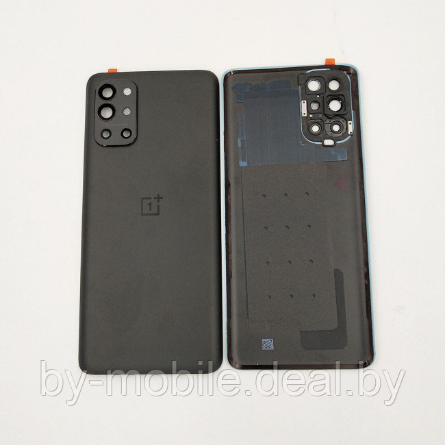 Задняя крышка (стекло) для OnePlus 9R (черный карбон) - фото 1 - id-p222363336