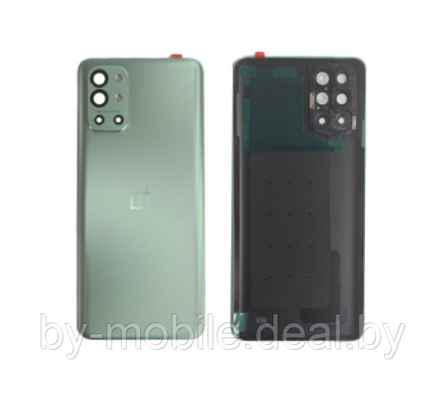 Задняя крышка (стекло) для OnePlus 9R (зеленый) - фото 1 - id-p222363338