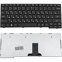 Клавиатура для ноутбука Lenovo IdeaPad E10-30, чёрная, с рамкой, RU