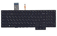 Клавиатура для ноутбука Lenovo IdeaPad Gaming 3-15ARH05, чёрная, с белой подсветкой, RU