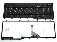 Клавиатура для ноутбука Fujitsu LifeBook AH532, чёрная, с рамкой, RU