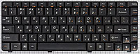 Клавиатура для ноутбука Lenovo IdeaPad G460, чёрная, RU
