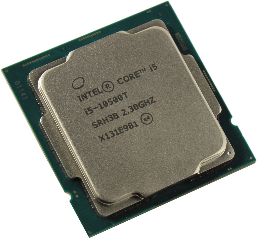 Процессор CPU Intel Core i5-10500T 2.3 GHz/6core/SVGA UHD Graphics 630/12Mb/35W/8 GT/s LGA1200 - фото 1 - id-p222366174