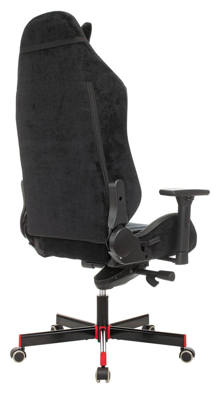 Кресло игровое A4Tech Bloody GC-450 черный текстиль/эко.кожа крестовина металл - фото 1 - id-p222366512