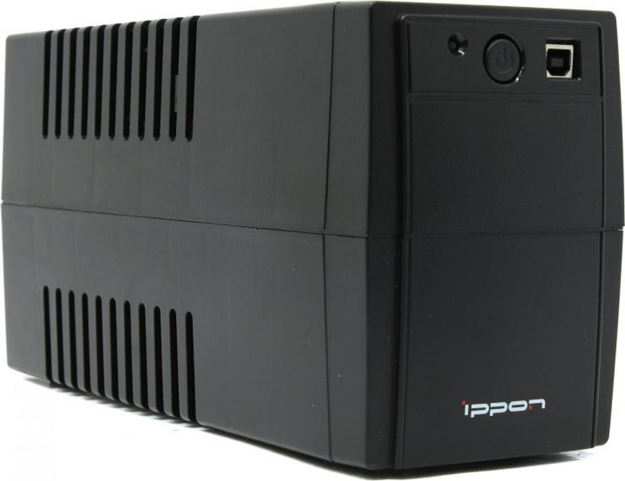 ИБП UPS 650VA Ippon Back Basic 650 Euro +USB (383323) - фото 1 - id-p222366533