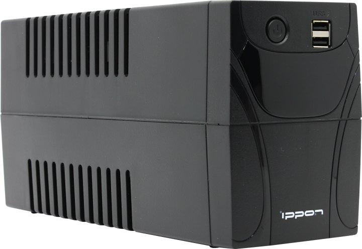 ИБП UPS 800VA Ippon Back Power Pro II 800 LCD+USB+защита телефонной линии/RJ45 (1030309) - фото 1 - id-p222366321