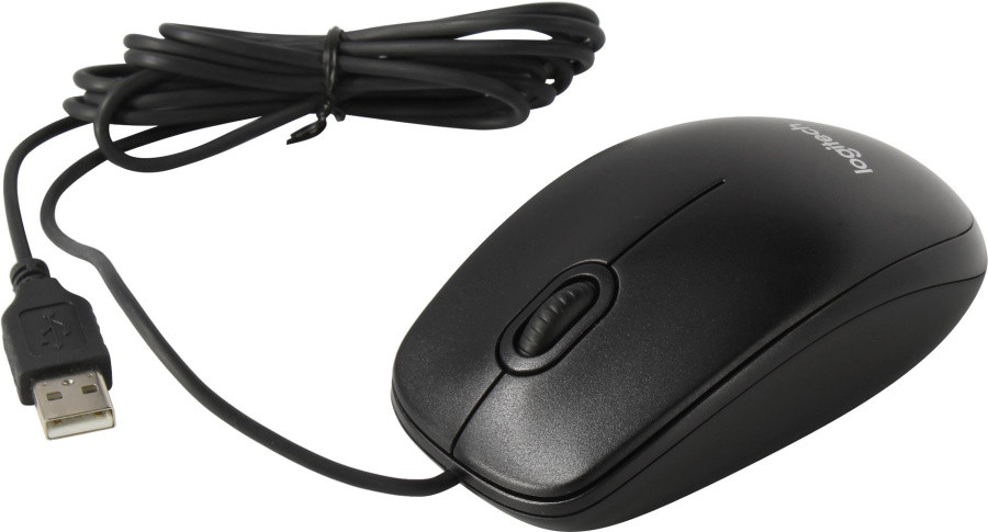 Манипулятор Logitech Mouse M100r (OEM) USB 3btn+Roll 910-005006 - фото 1 - id-p222366343