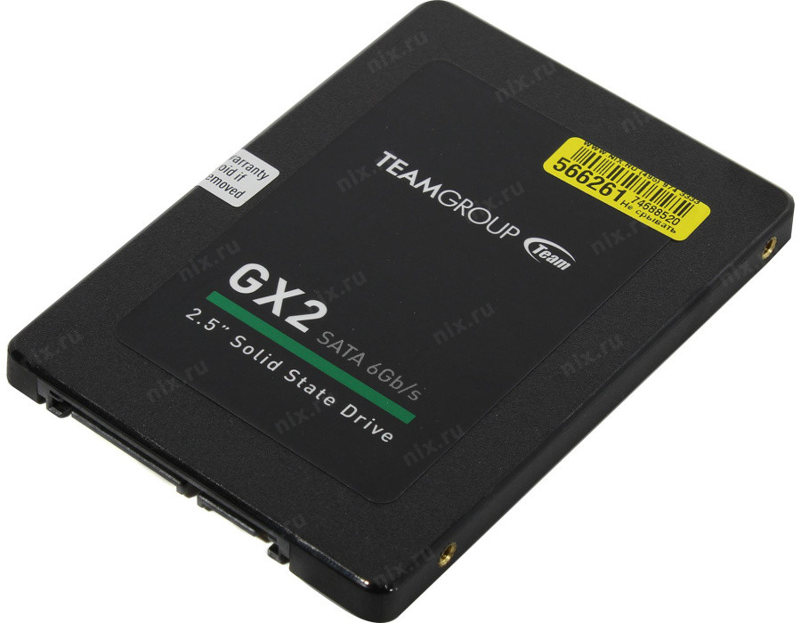 Накопитель SSD 1 Tb SATA 6Gb/s TeamGroup GX2 T253X2001T0C101 2.5" 3D TLC - фото 1 - id-p222366563