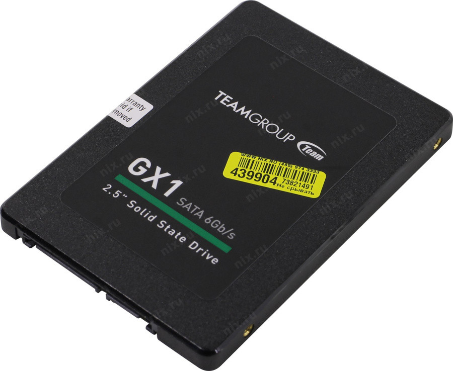 Накопитель SSD 240 Gb SATA 6Gb/s TeamGroup GX1 T253X1240G0C101 2.5" - фото 1 - id-p222366567