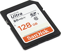 Карта памяти SanDisk Ultra SDSDUNC-128G-GN6IN SDXC Memory Card 128Gb UHS-I Class10