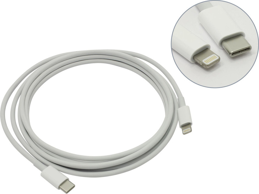 Apple MKQ42ZM/A USB-C to Lightning Cable (2м) - фото 1 - id-p222366577