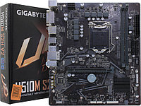 Мат. плата GIGABYTE H510M S2H V2 (RTL) LGA1200 H510 PCI-E DVI+HDMI+DP GbLAN SATA MicroATX 2DDR4