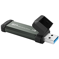 Флеш накопитель 1TB Silicon Power MS70, USB 3.2, Серый, read/write 1050/850Mb/s