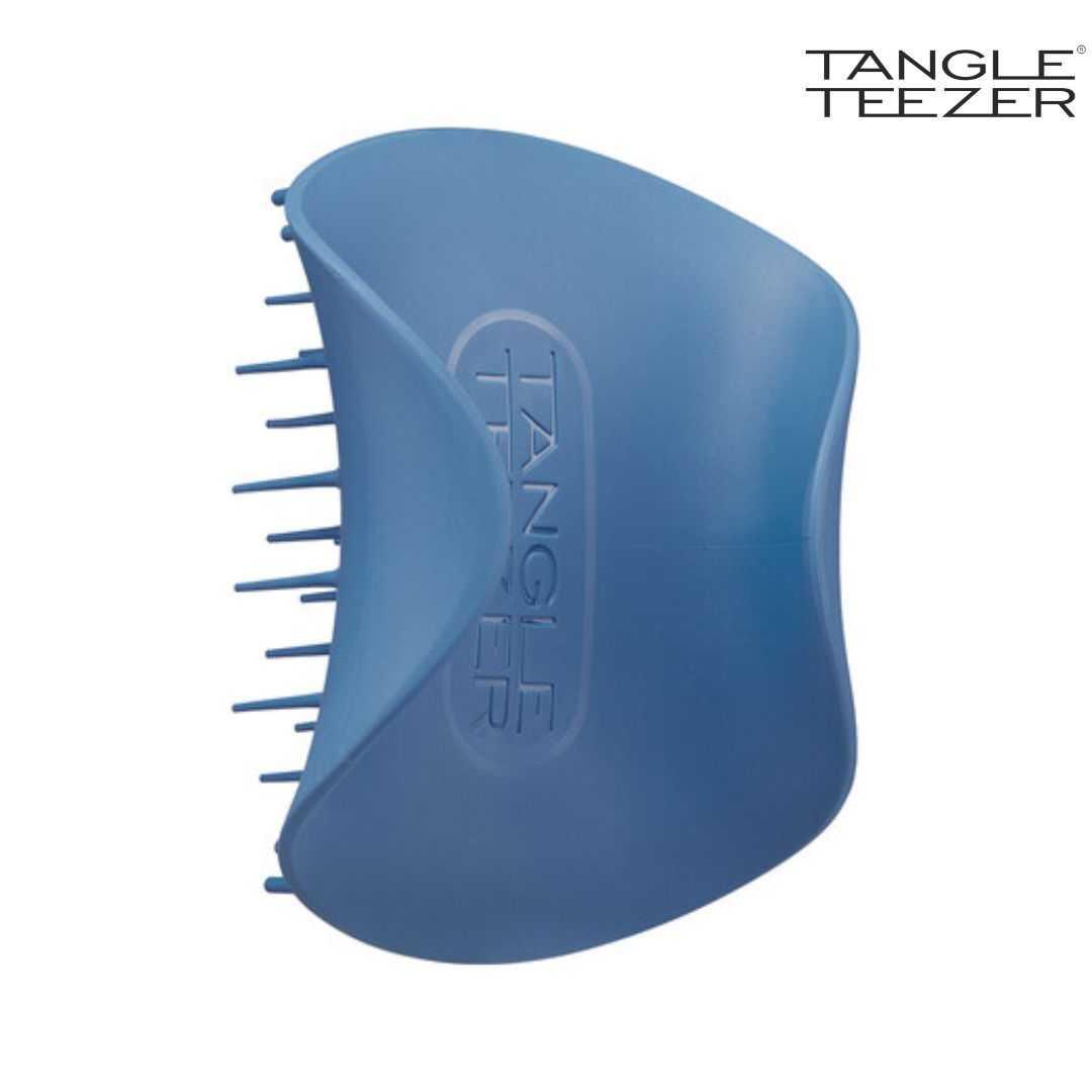 Щетка для массажа головы Tangle Teezer The Scalp Exfoliator and Massager Coastal Blue - фото 1 - id-p222371164