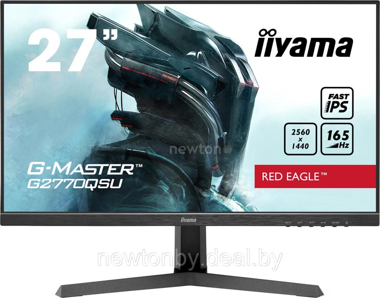 Игровой монитор Iiyama G-Master Red Eagle G2770QSU-B1 - фото 1 - id-p222371216