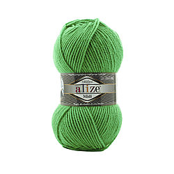 Пряжа Ализе Суперлана Миди (Alize Superlana Midi) цвет 455 ярко-зеленый