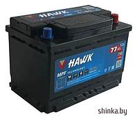 Автомобильный аккумулятор Hawk 77 R+ HSMF-57412