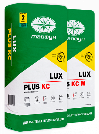 Клей для утеплителя LUX PLUS КС морозостойкий, 25кг