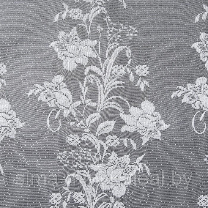 Тюль "Этель" Восточный цветок, 150х250 см с фестоном, 93 г/м² 100% п/э - фото 2 - id-p222371879