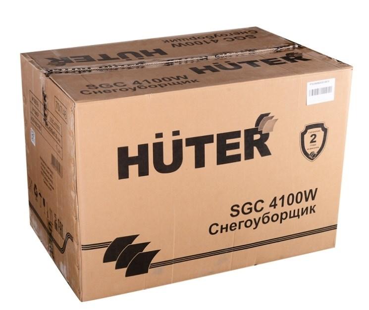 Снегоуборщик бензиновый Huter SGC 4100W - фото 10 - id-p222372146