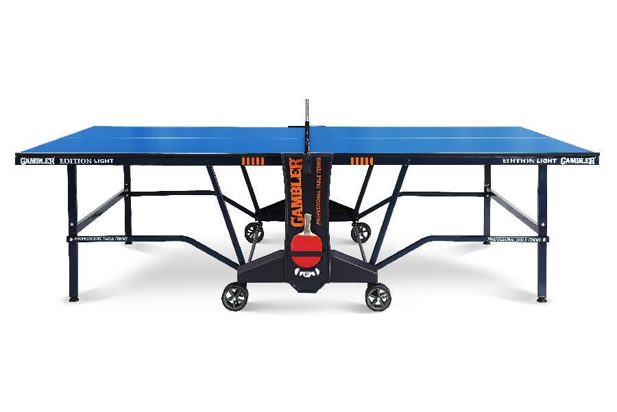 Стол теннисный GAMBLER Edition light (Синий) - фото 2 - id-p222371392
