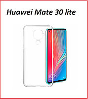 Чехол-накладка для Huawei Mate 30 lite (силикон) прозрачный