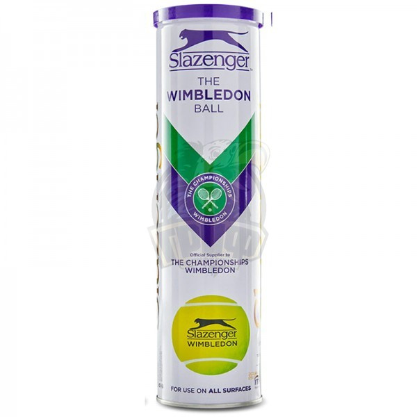 Мячи теннисные Slazenger Wimbledon (4 мяча в тубе) (арт. 622DN340940) - фото 1 - id-p189789992