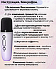 Караоке-колонка с микрофоном Colorful karaoke sound system (звуковые эффекты), фото 4