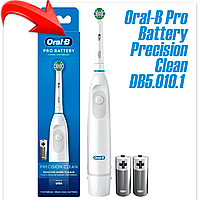 Электрическая зубная щетка Oral-B Pro Battery Precision Clean DB5.010.1 (белый)