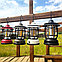 Многофункциональный подвесной походный фонарь в стиле ретро Camping Lamp Красный, фото 5