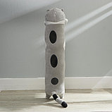 Мягкая игрушка-подушка «Кот», 110 см, цвет серый, фото 3