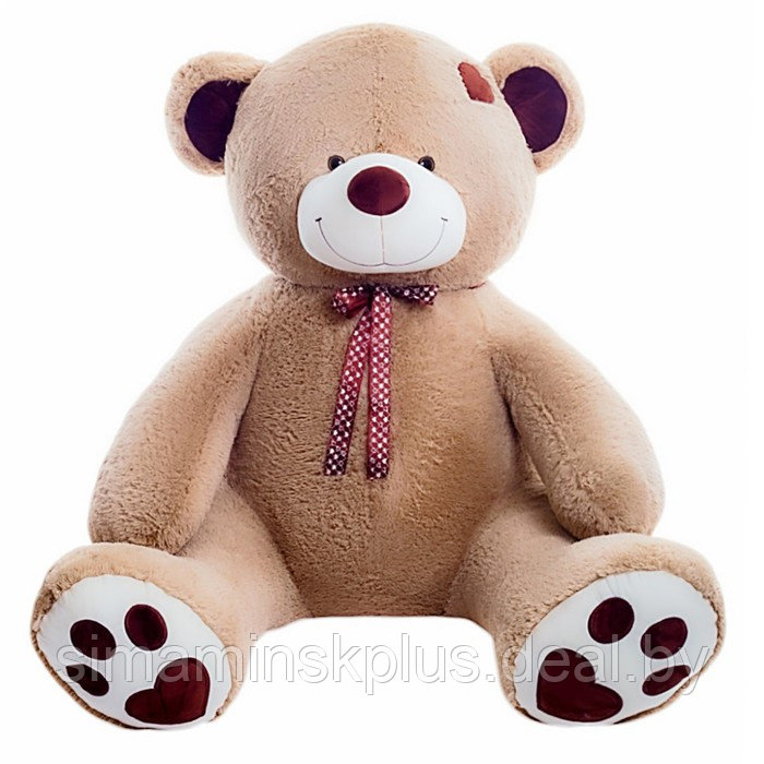 Мягкая игрушка «Медведь Тони», цвет коричневый, 120 см - фото 1 - id-p222374066