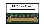 Матрица (экран) для ноутбука LG LP156WFC SP E7 15,6, 30 pin Slim, 1920x1080, IPS, узкий дешифратор (350.7 мм), фото 2