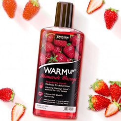 Разогревающее массажное масло WARMup со вкусом клубники 150 мл