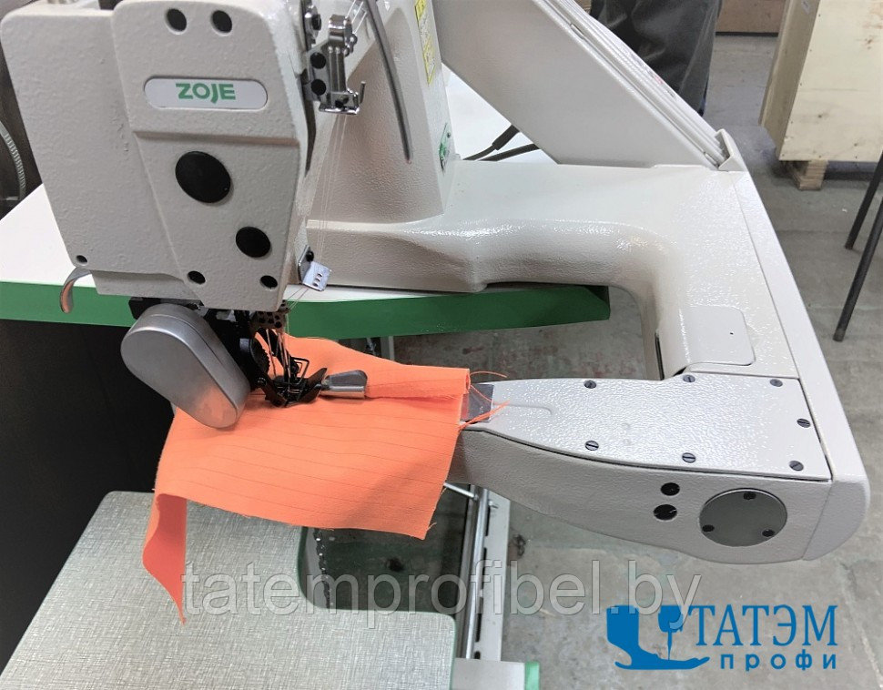Промышленная швейная машина с П-образной платформой ZOJE ZJ928-PS-BD (комплект) - фото 3 - id-p222375400