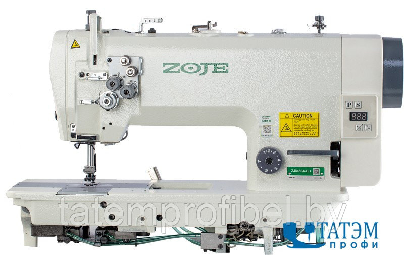 Двухигольная швейная машина челночного стежка ZOJE ZJ8420А-BD-3/02 (комплект)