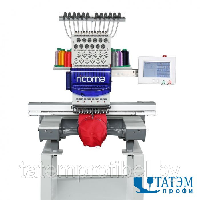 Вышивальная одноголовочная машина Ricoma RCM-1201TC-7S (с увеличенным полем) (комплект) - фото 1 - id-p222377175