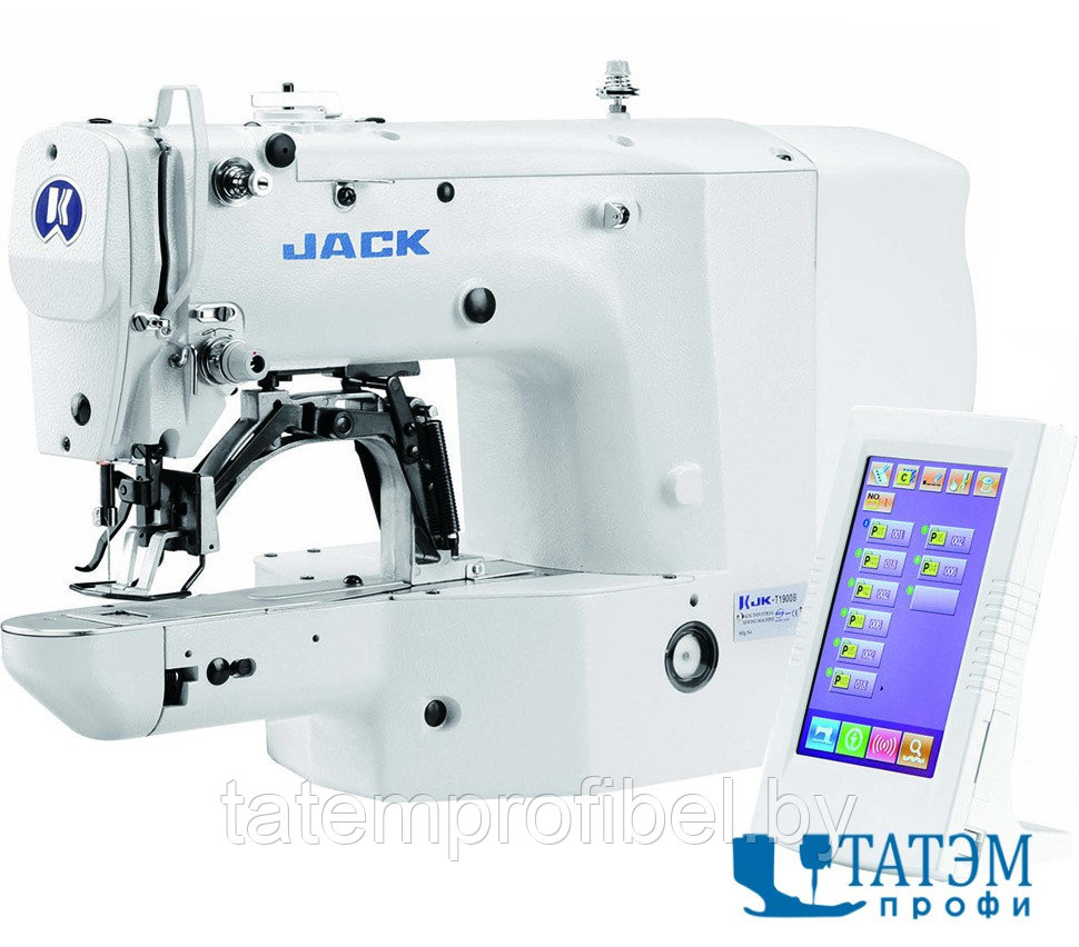 Закрепочная швейная машина Jack JK-T1900BSK (комплект) - фото 1 - id-p222378539