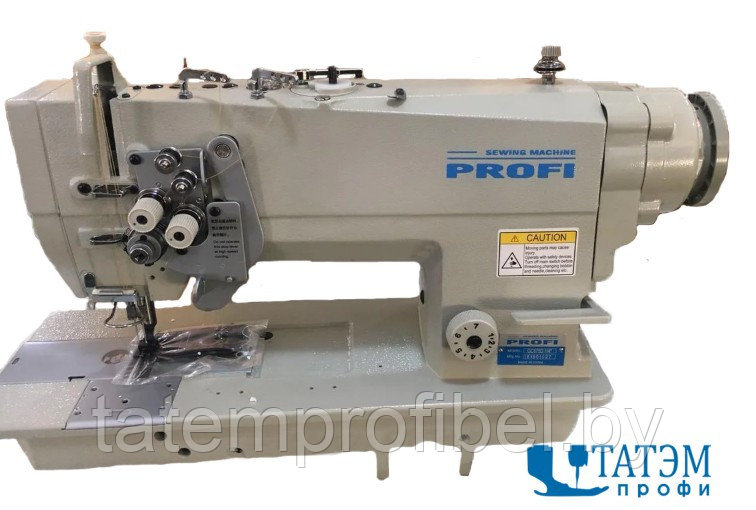 Двухигольная прямострочная швейная машина PROFI GC875D (комплект) - фото 1 - id-p222377188