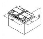 Автомобильный аккумулятор Centra Futura CA654 (65 А/ч) - фото 1 - id-p222378115